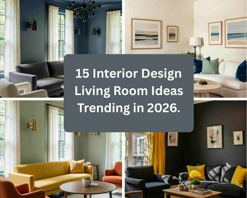 15 Interior Design Living Room Ideas Trending in 2026.