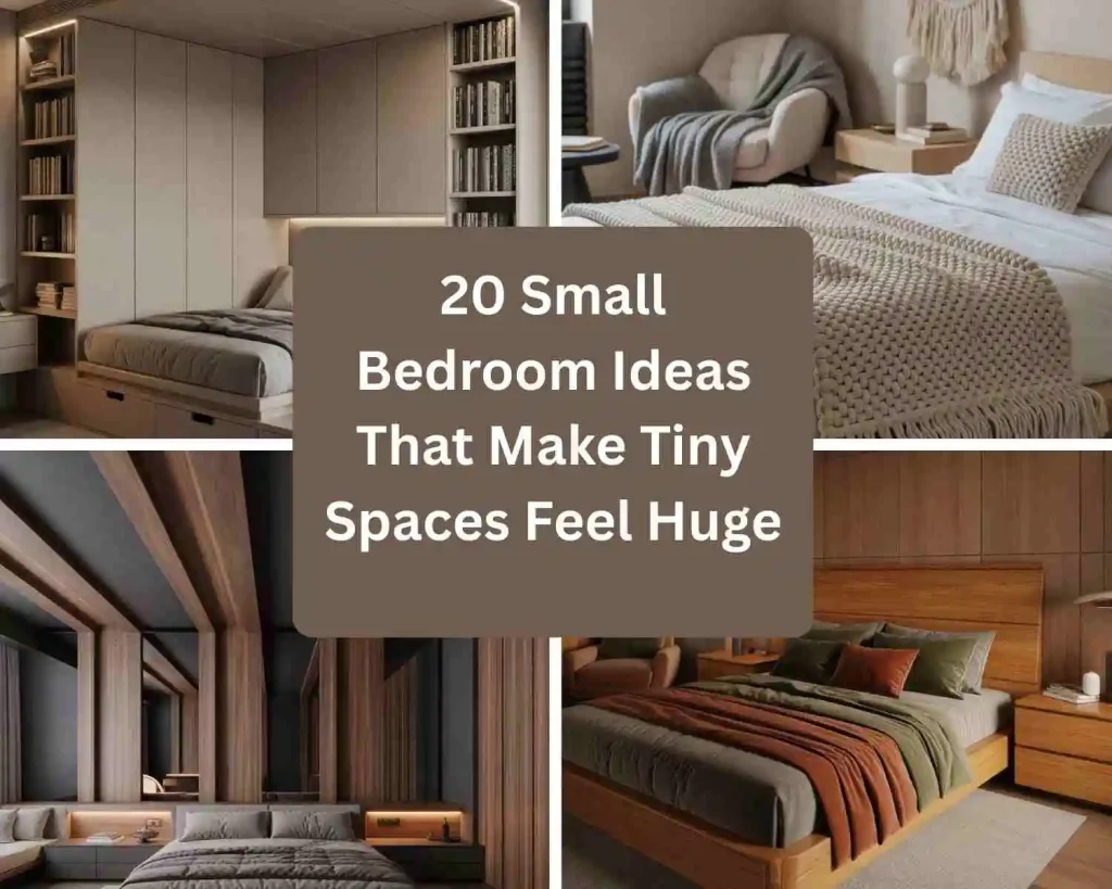 20 Small Bedroom Ideas That Make Tiny Spaces Feel Huge
