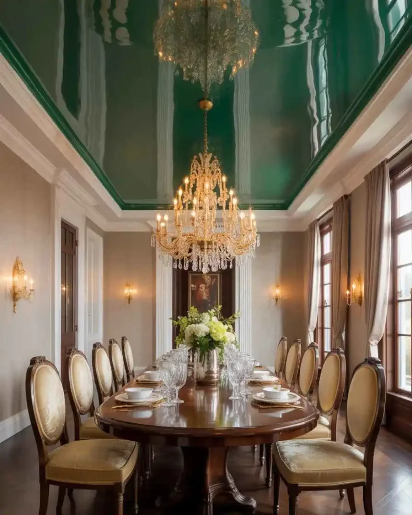 Glossy Ceiling Drama