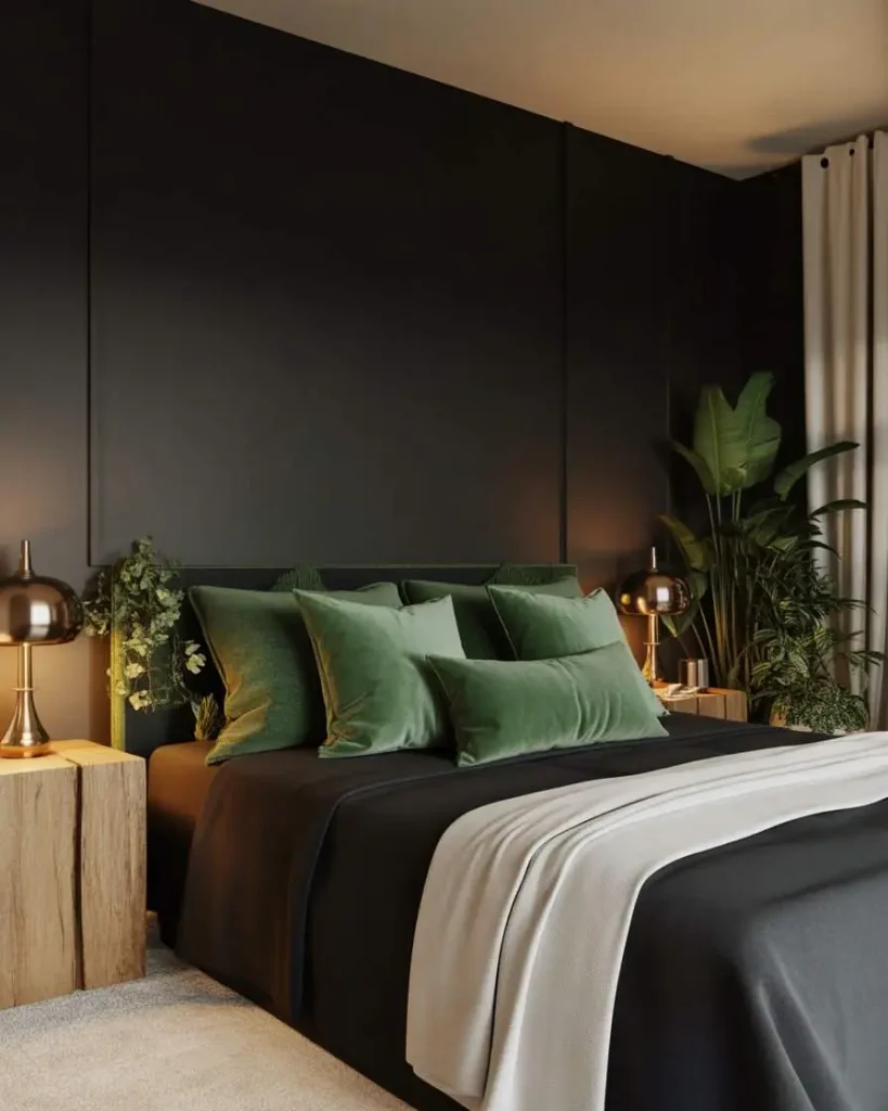 Green and Black