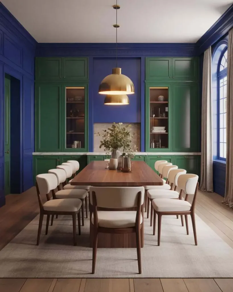Jewel Tone Color Blocking