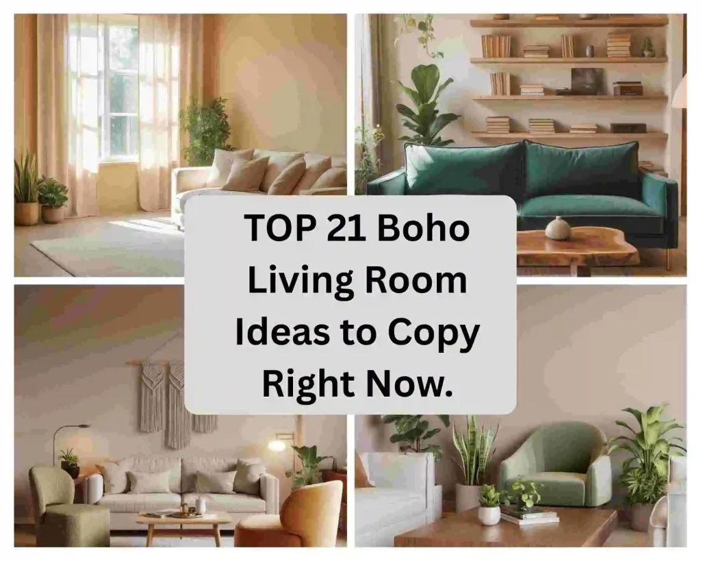 TOP 21 Boho Living Room Ideas to Copy Right Now.