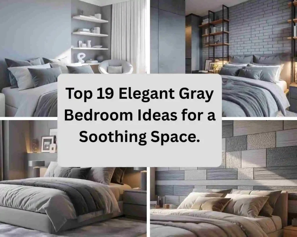 Top 19 Elegant Gray Bedroom Ideas for a Soothing Space.