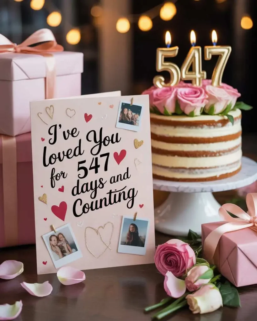 Counting Days Love Card Counting Days Love Card