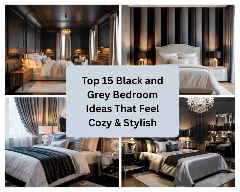 Top 15 Black and Grey Bedroom Ideas That Feel Cozy & Stylish