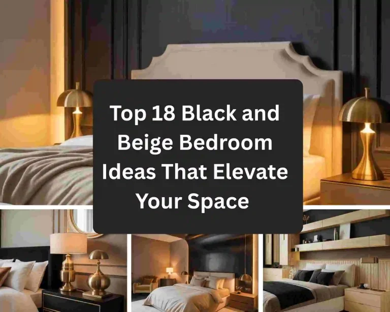 Top 18 Black and Beige Bedroom Ideas That Elevate Your Space