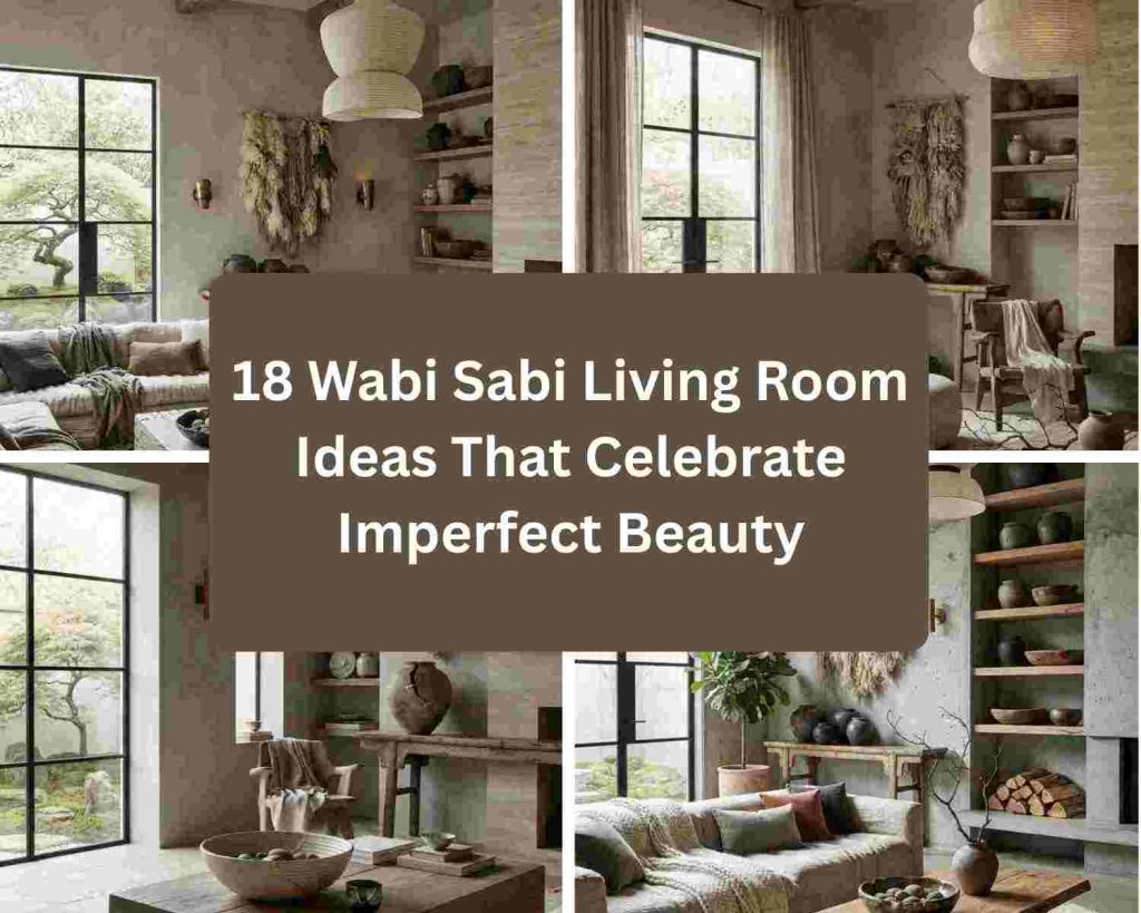 18 Wabi Sabi Living Room Ideas That Celebrate Imperfect Beauty