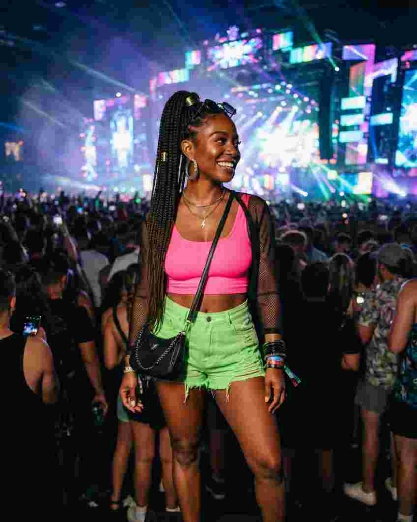 Bright Neon Colors