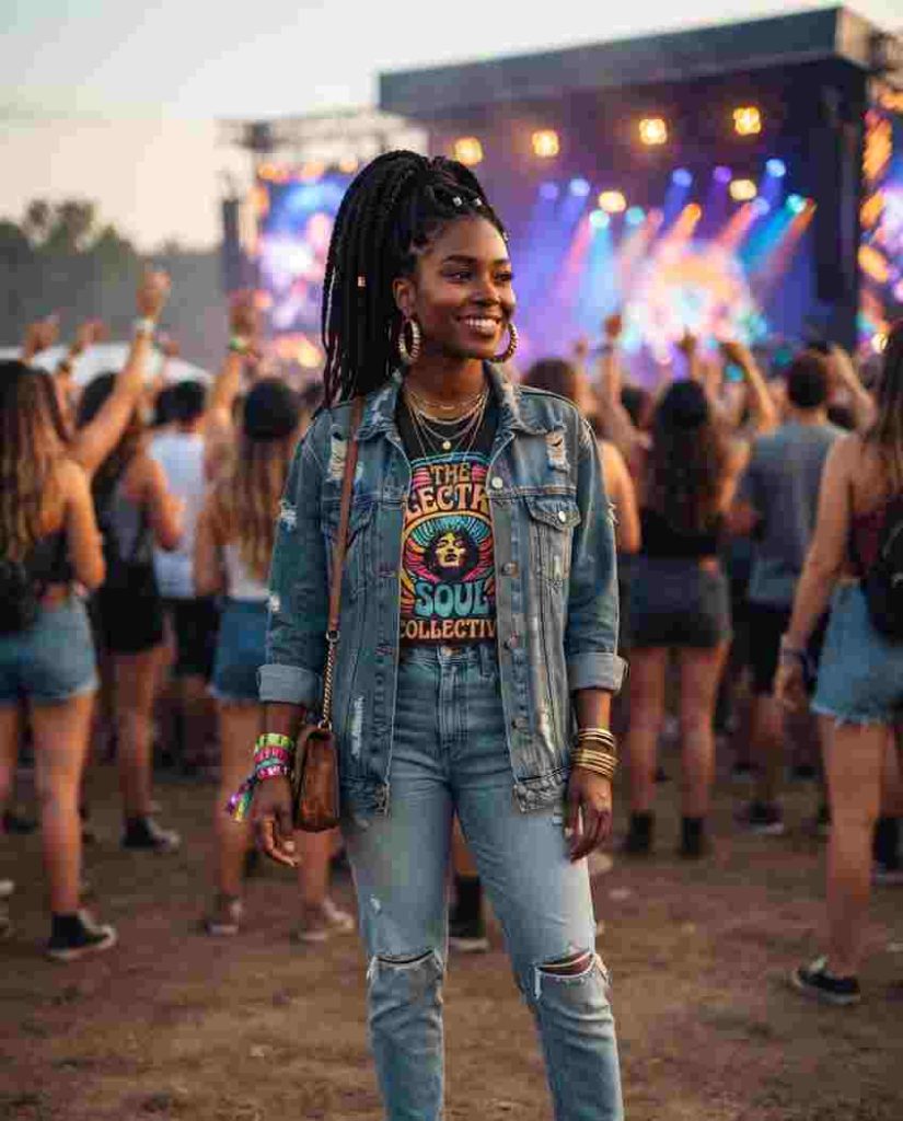 Denim on Denim Look