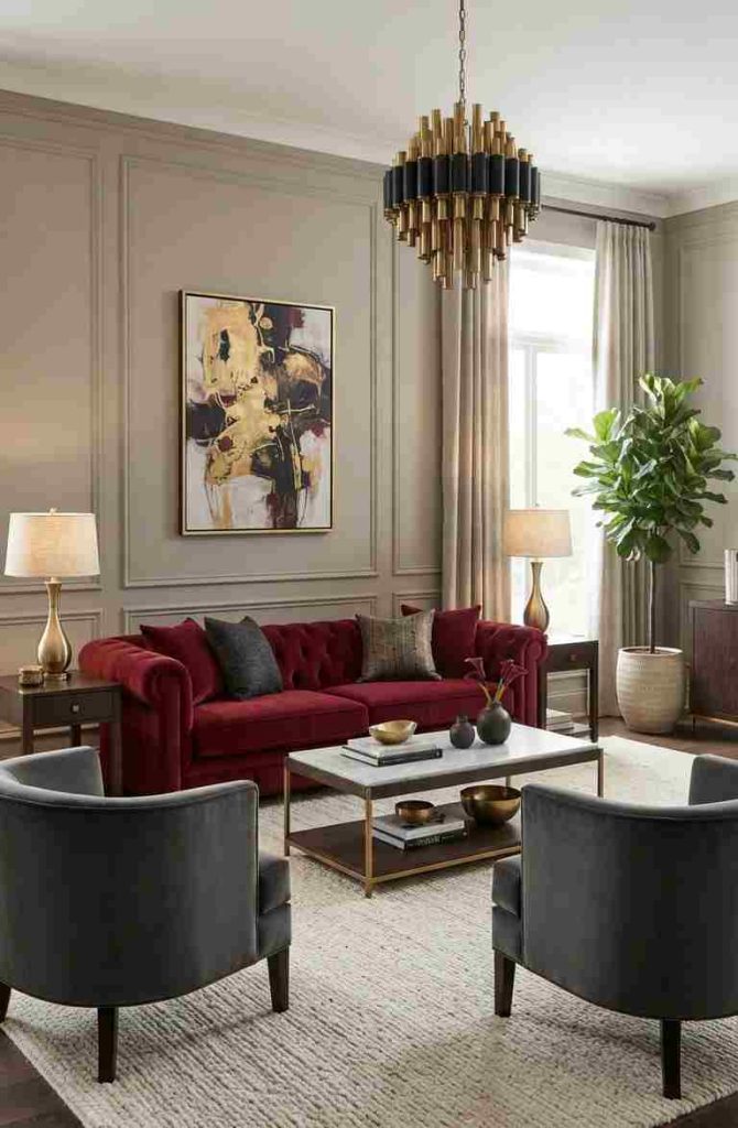 Interior Design Living Room Balance