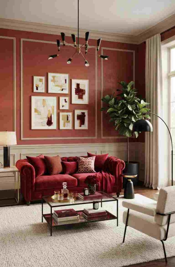  Monochromatic Red Scheme