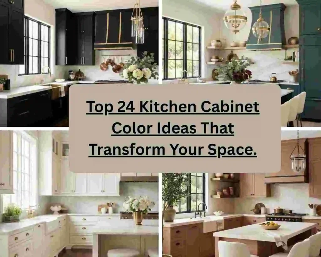 Top 24 Kitchen Cabinet Color Ideas That Transform Your Space.