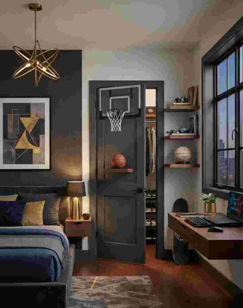 Wall-Mounted Basketball Hoop
